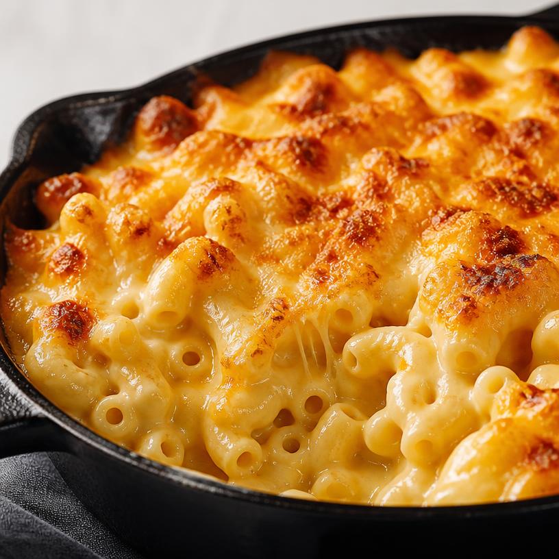 Creamy baked macaroni and cheese